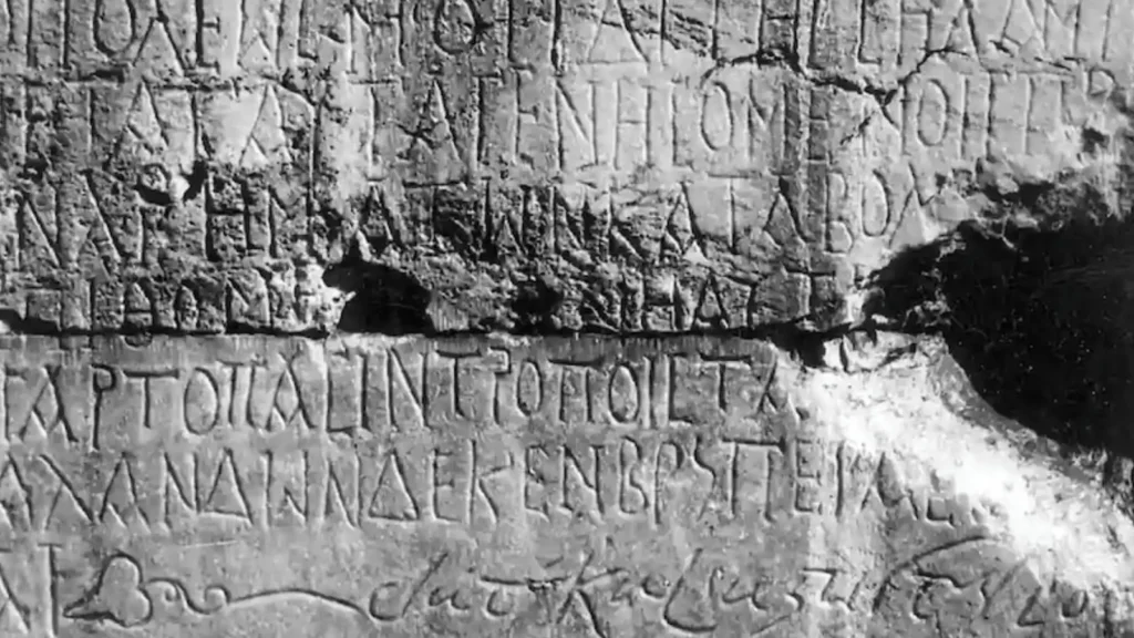 1500 Yıllık Bir Yazıt Ne Anlatıyor: Antik Roma’da Vergi Kaçıran Memurlara İdam Talebi Stratonikeia Antik Kenti'nde bulunan Roma dönemi yazıtı